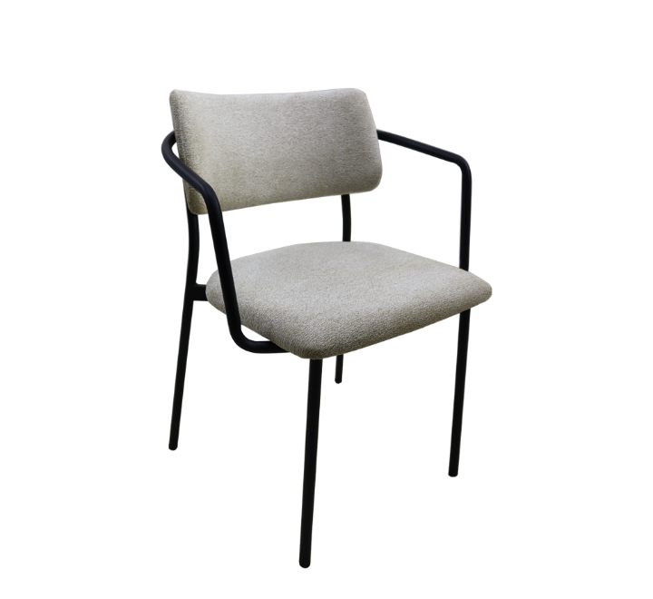 Modern Dining Chair Beige