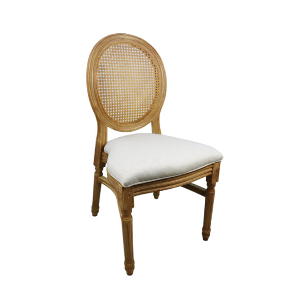 Louis Chair Resin with padded seat