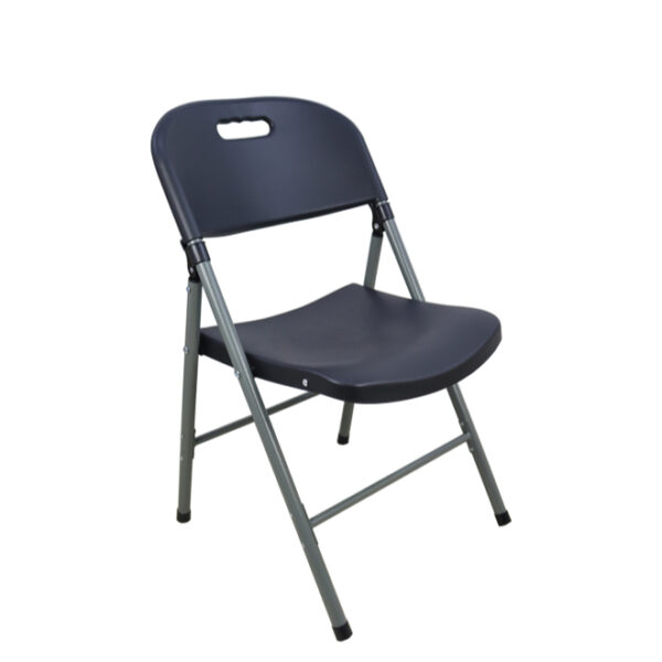 Plastic Folding Chair - black