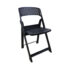 Plastic Folding Chair - black