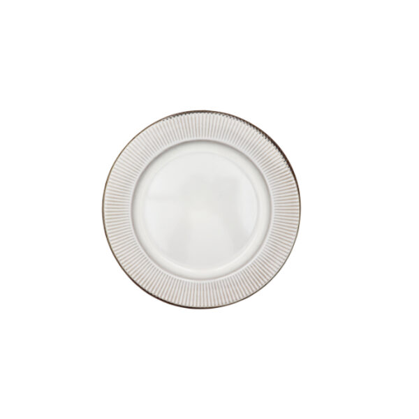 Side Plate with Patterned Edge 20cm