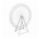 Metal Ferris Wheel Backdrop