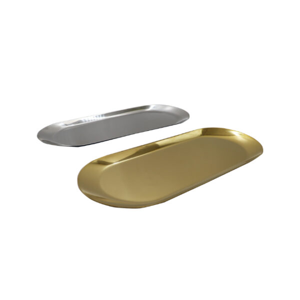 Mini Metal Oval Platter