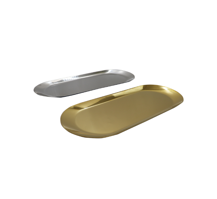 Mini Metal Oval Platter