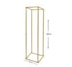 3 Pce Metallic Gold Decor Stand