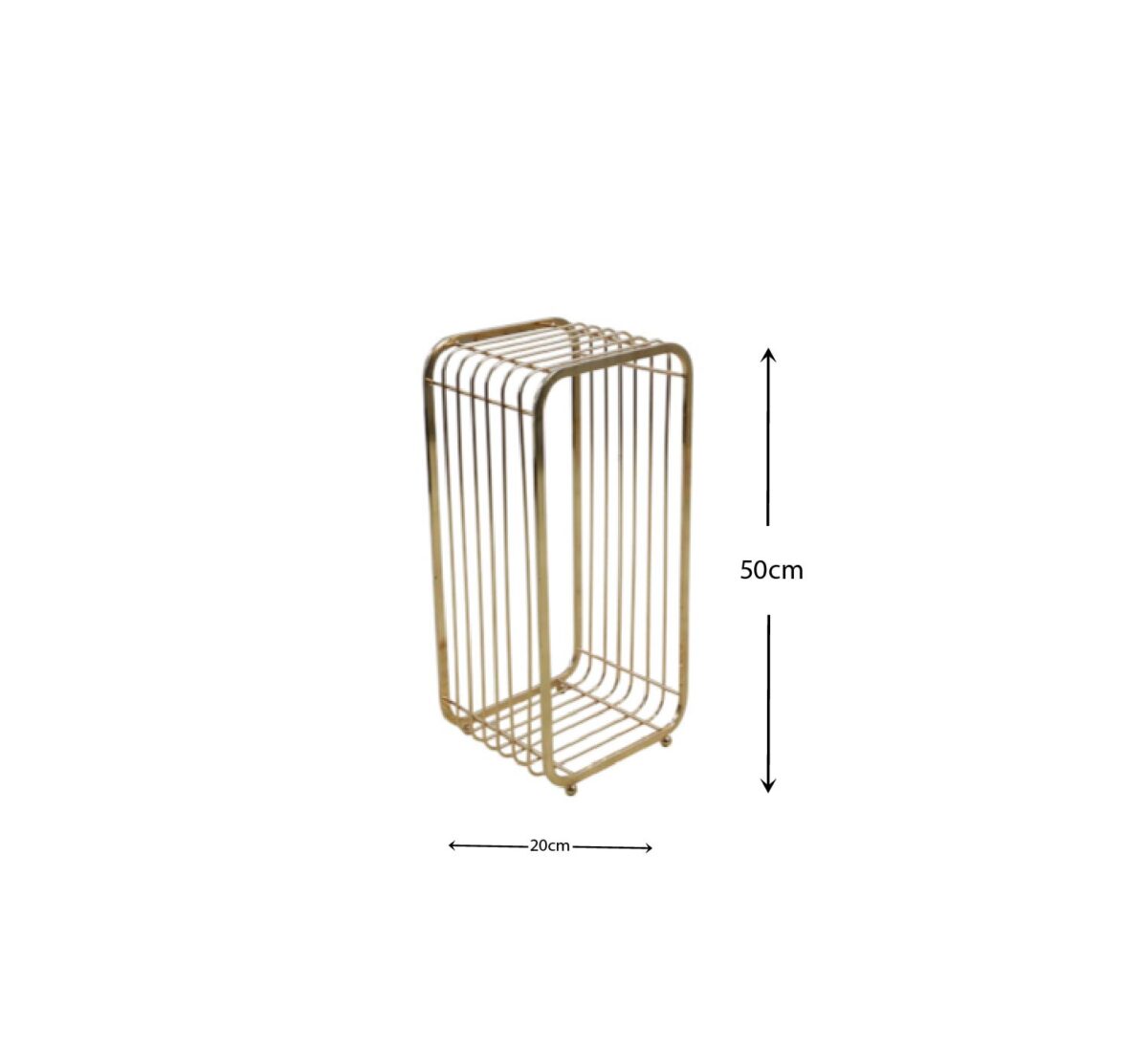 50cm Gold Decor Stand