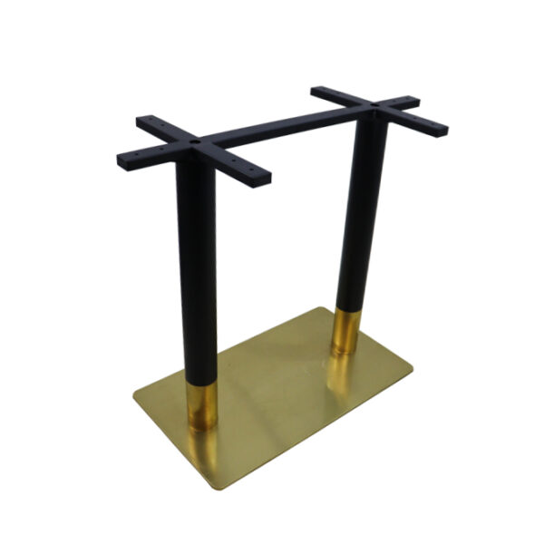 Double Rectangular Cafe Table Base