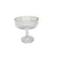 Gold Rim Champagne Coupe Glass