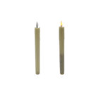 2pc Flameless Taper LED Candle 25cm