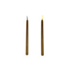 Gold Taper Led Candles
