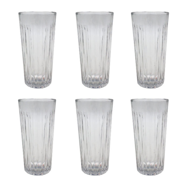6 Pce Tall Tumblers 460ml