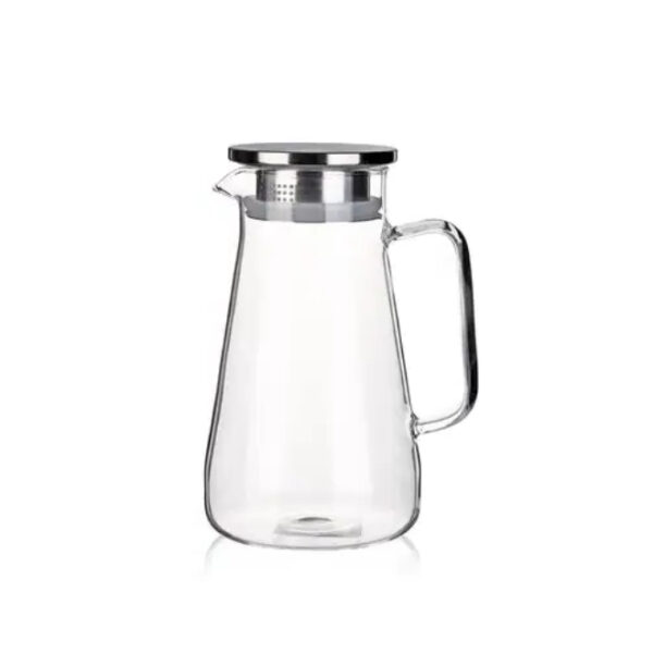 Heat Resistant Borosilicate Glass Teapot 2.5lt