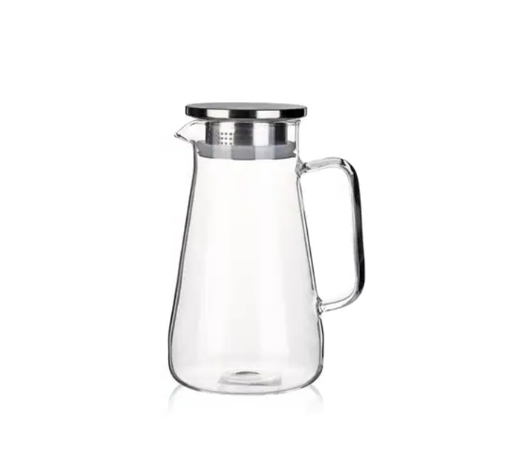 Heat Resistant Borosilicate Glass Teapot 2.5lt