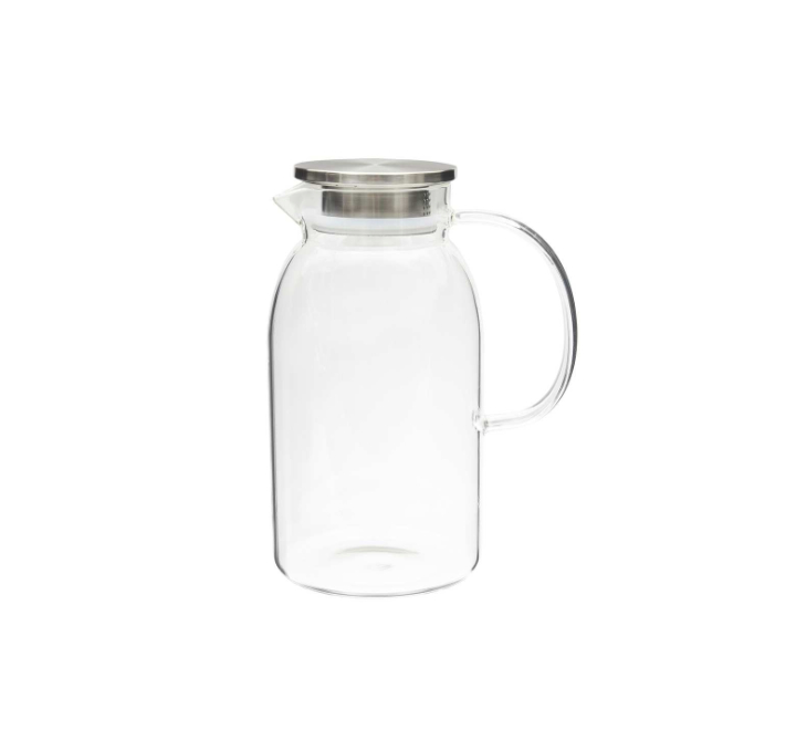 Heat Resistant Borosilicate Glass Teapot 1.75ltr