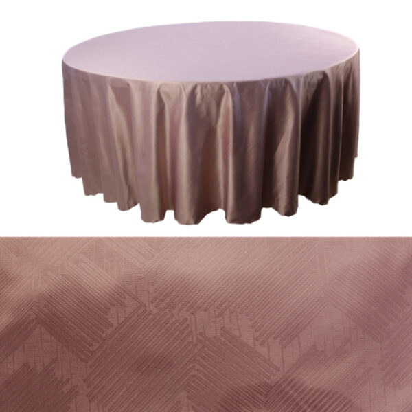 Round Table Cloth 280cm - dark pink