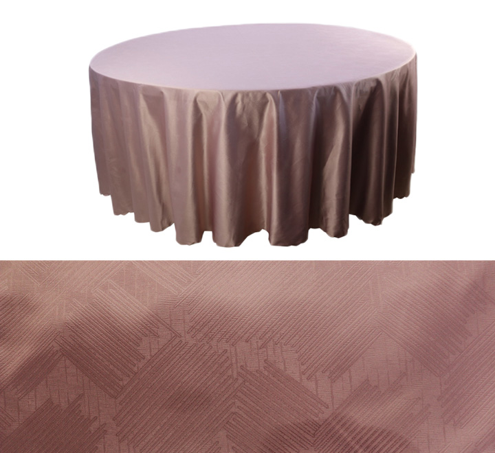 Round Table Cloth 280cm - dark pink