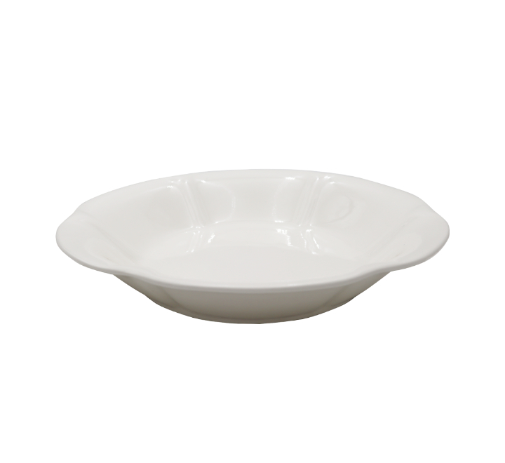 White Ceramic Serving Bowl