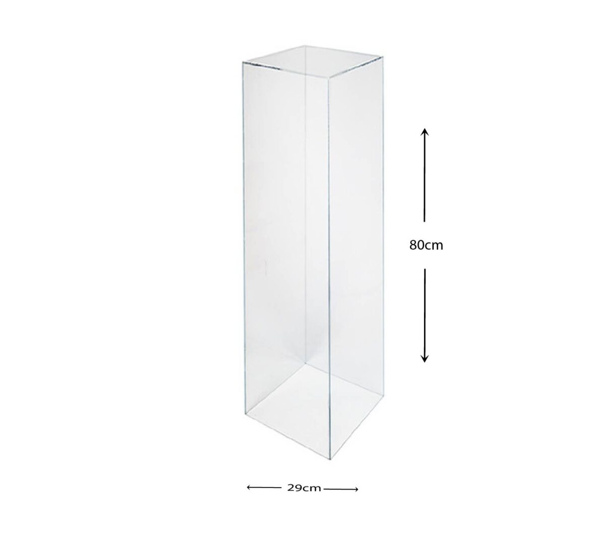 Acrylic Plinth 80cm