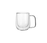 2pc Glass Coffee Mugs