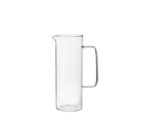 Glass Water Jug Gold Rim 1.8L