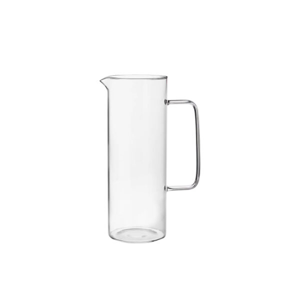 Glass Water Jug Gold Rim 1.8L