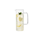 Glass Water Jug Gold Rim 1.8L