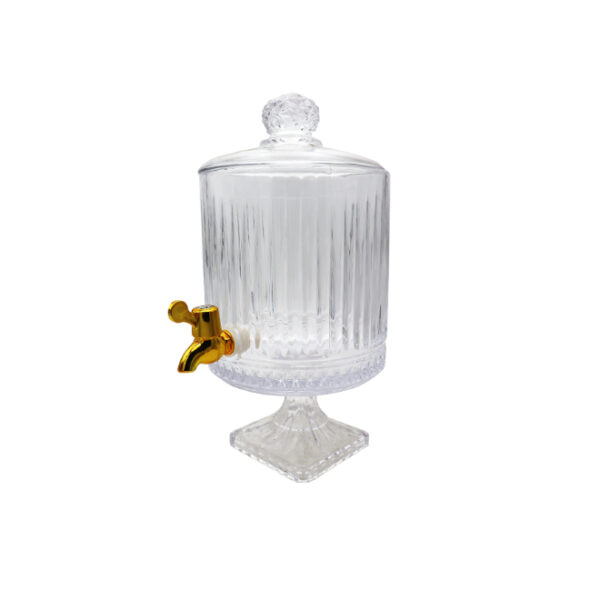 Crystal Glass Juice Dispenser 4.5L