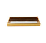 Mini Gold Mirror Tray