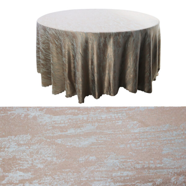 Bronze Round Table Cloth