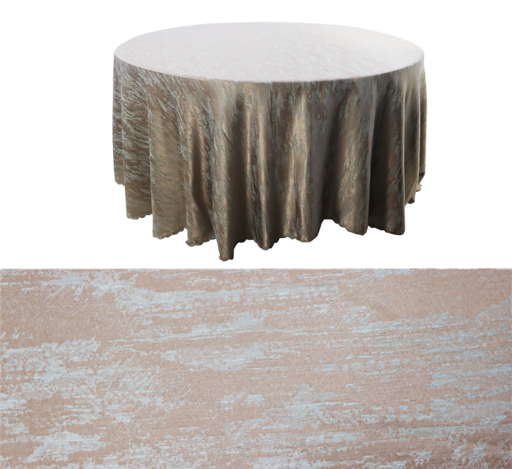Bronze Round Table Cloth