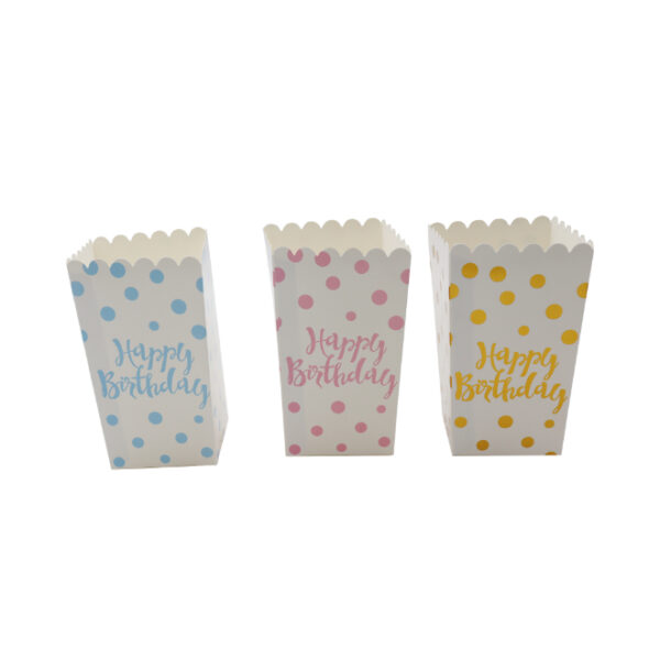 Popcorn Box 6pc