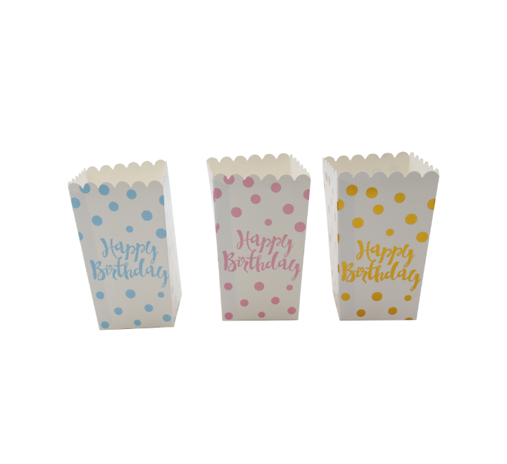 Popcorn Box 6pc
