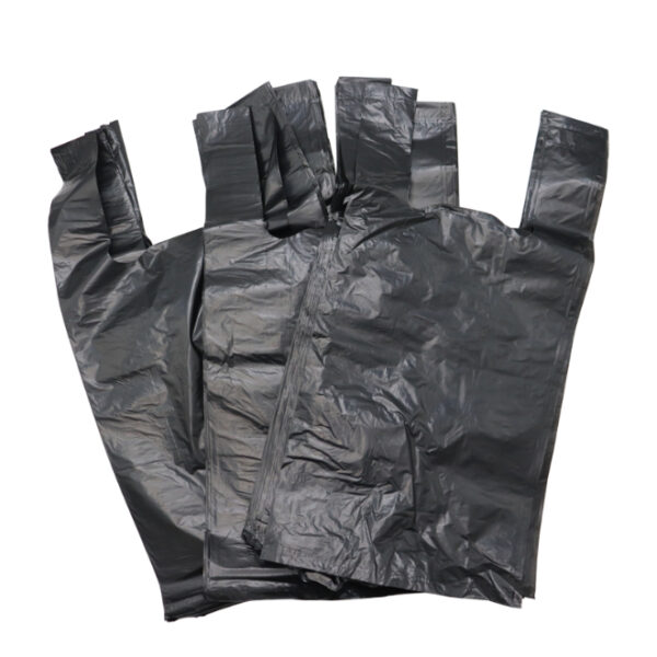 Jumbo Black Plastic Bags 100s
