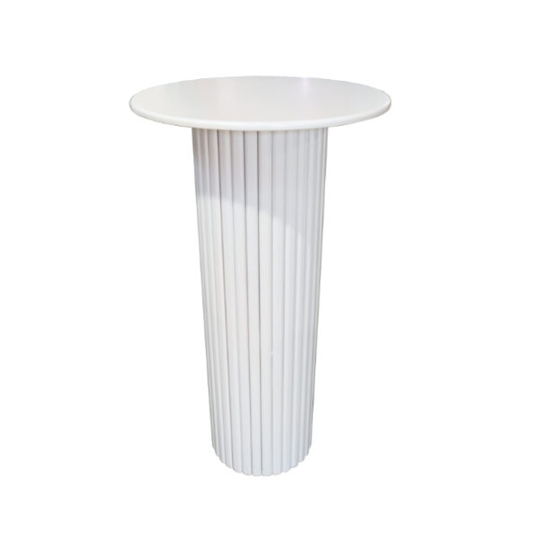 White Ripple Cocktail Table 60cm