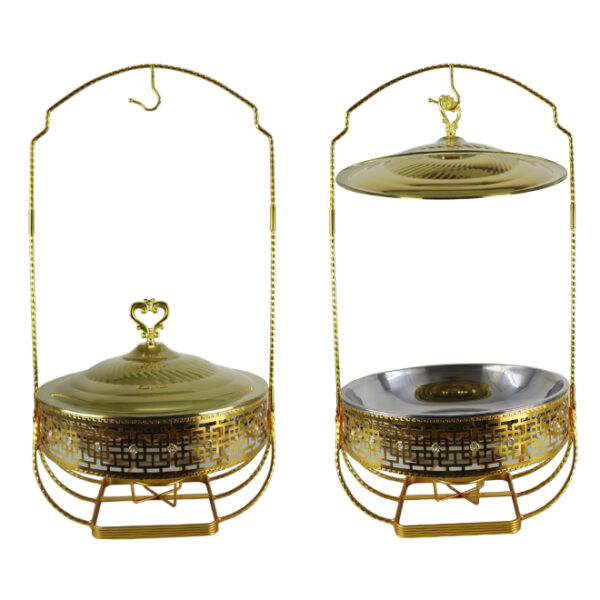 Gold Chafing Dish Hanging Lid