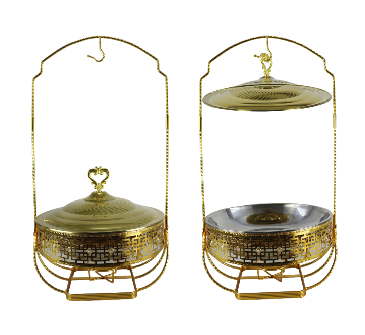 Gold Chafing Dish Hanging Lid