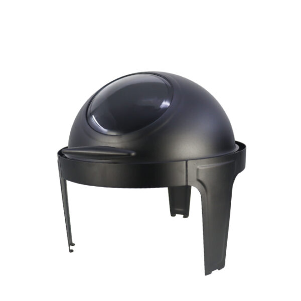 Round Roll Top Chafing Dish with Window