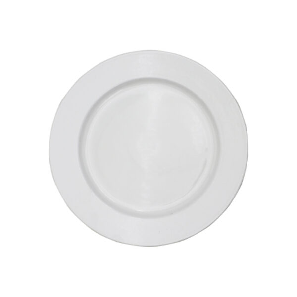 White Ceramic Dinner Plate 28cm