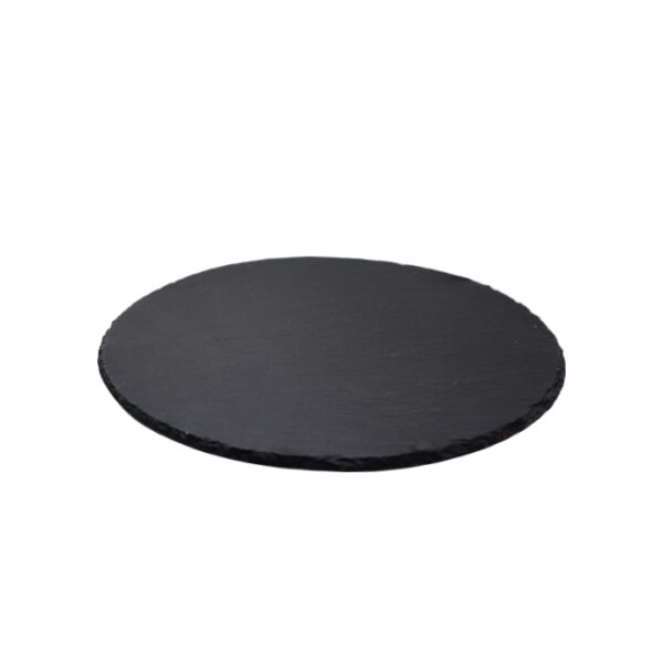 Round Slate Stone Plate 30cm