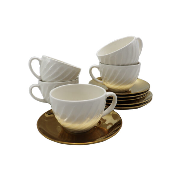 Cup and Saucer Set 12pc