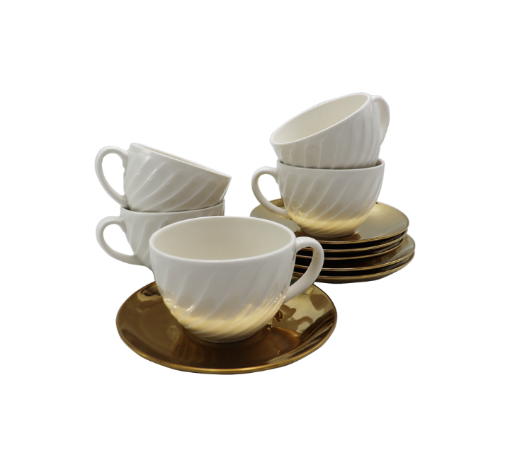Cup and Saucer Set 12pc