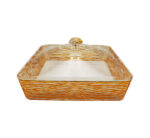 Square Acrylic Tray with Lid