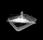 Clear Acrylic Rectangular Tray with Lid