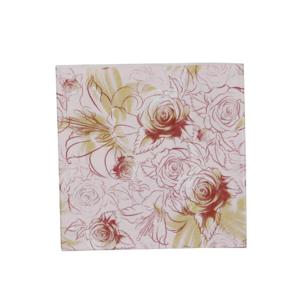 Pink/Gold Serviettes