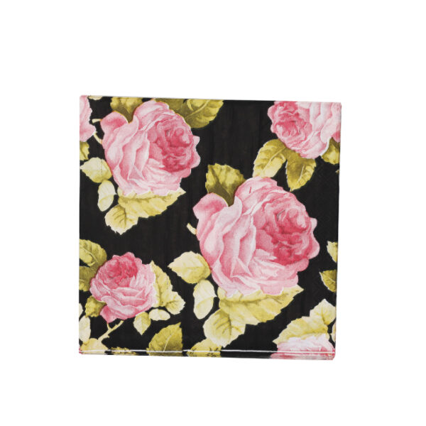 Floral Pattern Serviettes