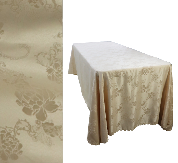 Rectangular Flower Pattern Tablecloth