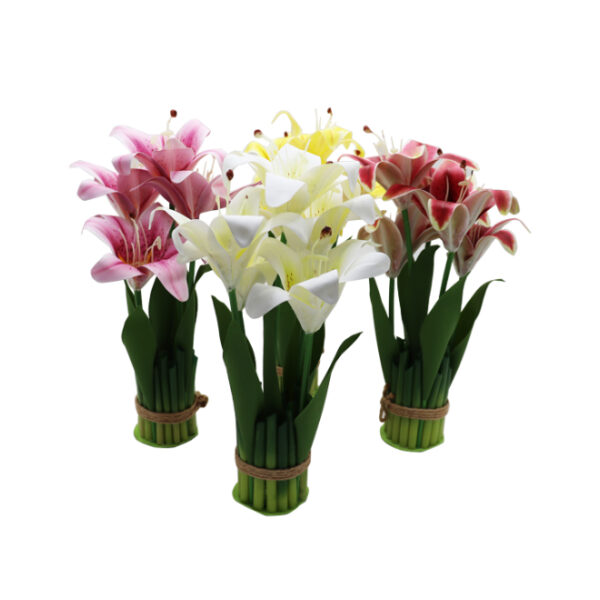 Artificial Lily Flower Bundle