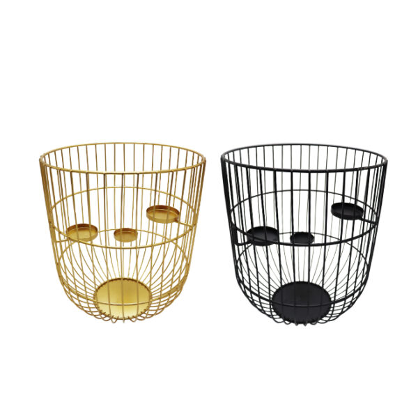 Metal Wire Candle Holder