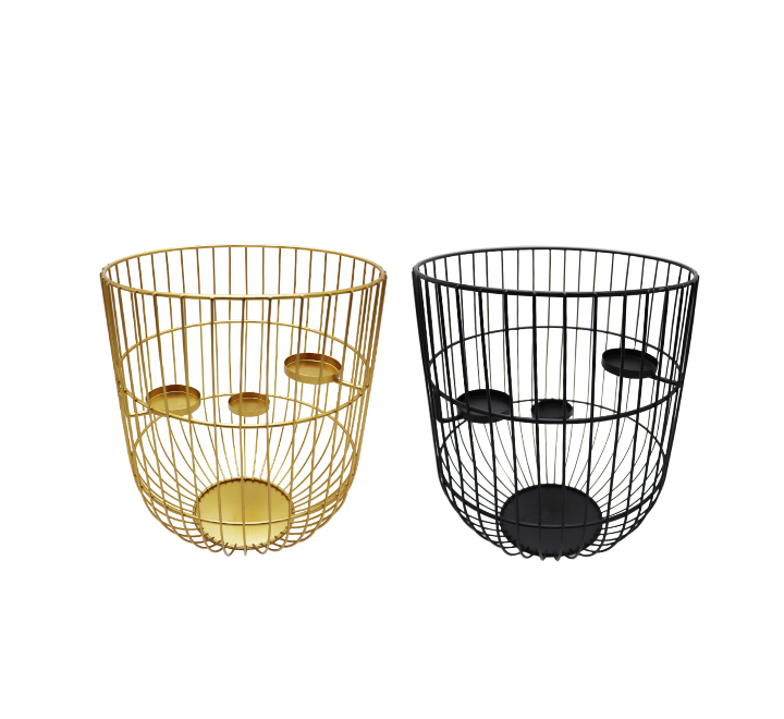 Metal Wire Candle Holder