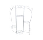 White Metal Display Stand